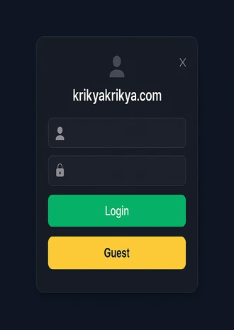 krikya লগইন